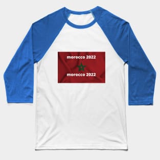 Morocco 2022 Baseball T-Shirt